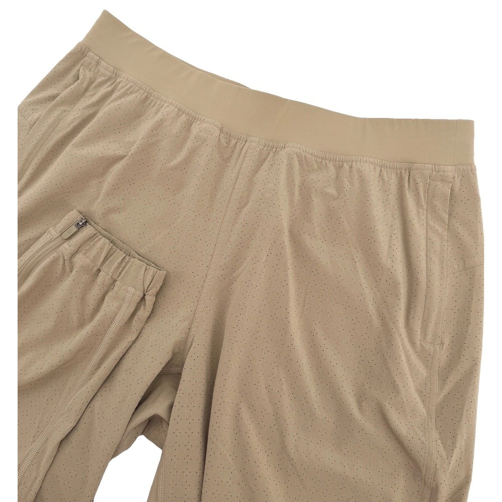 Lululemon Adapted‎ State Perforated High-Rise Jogger Womens 12 Tan Party LW5HADS
